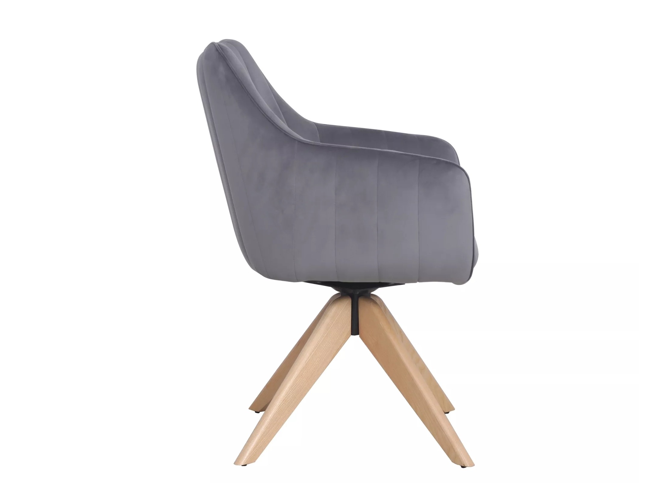 Chaise Detroit 912 (Gris foncé)
