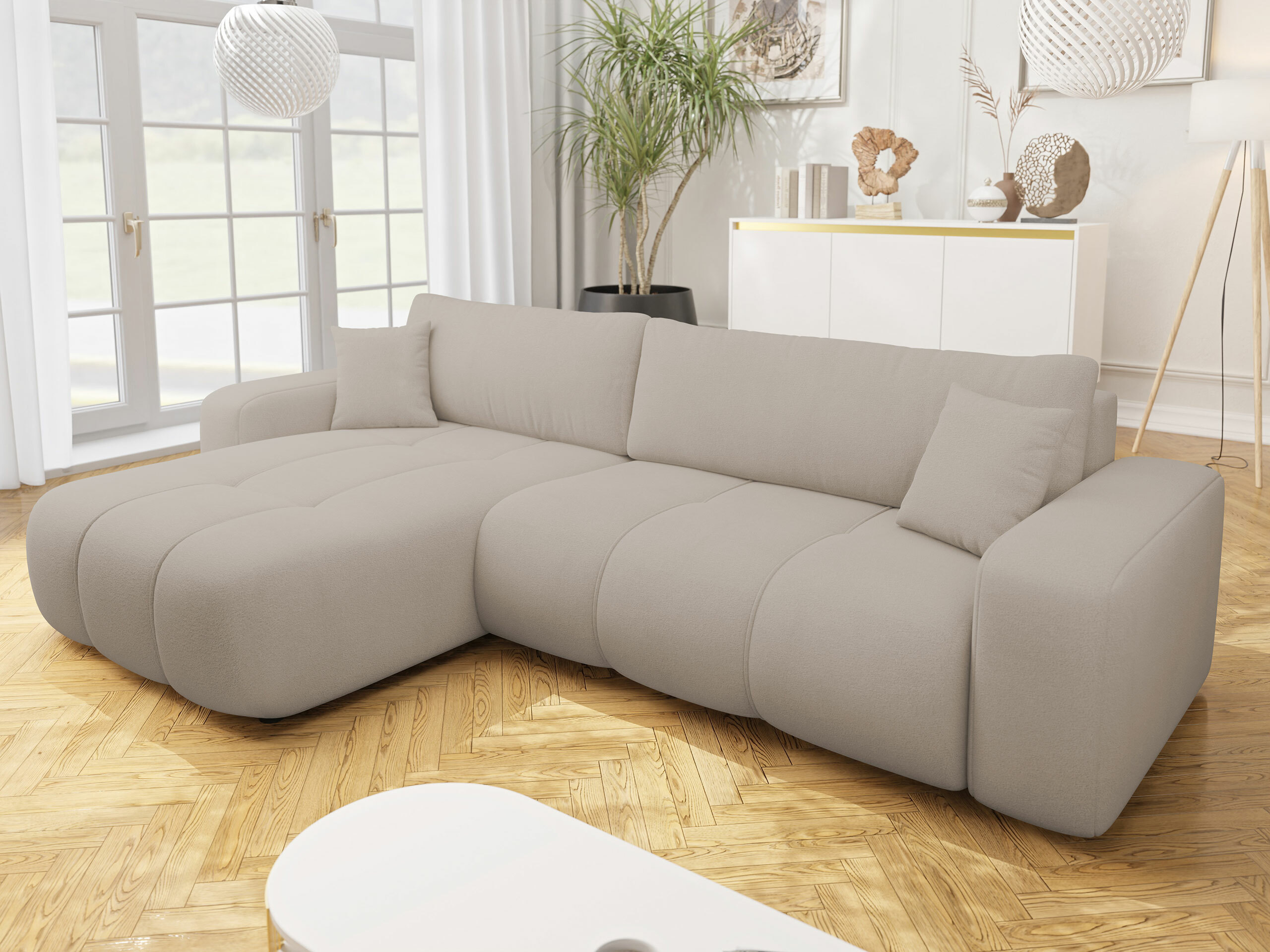 Canapé d'angle Comfivo Laurus I (Velo 623)