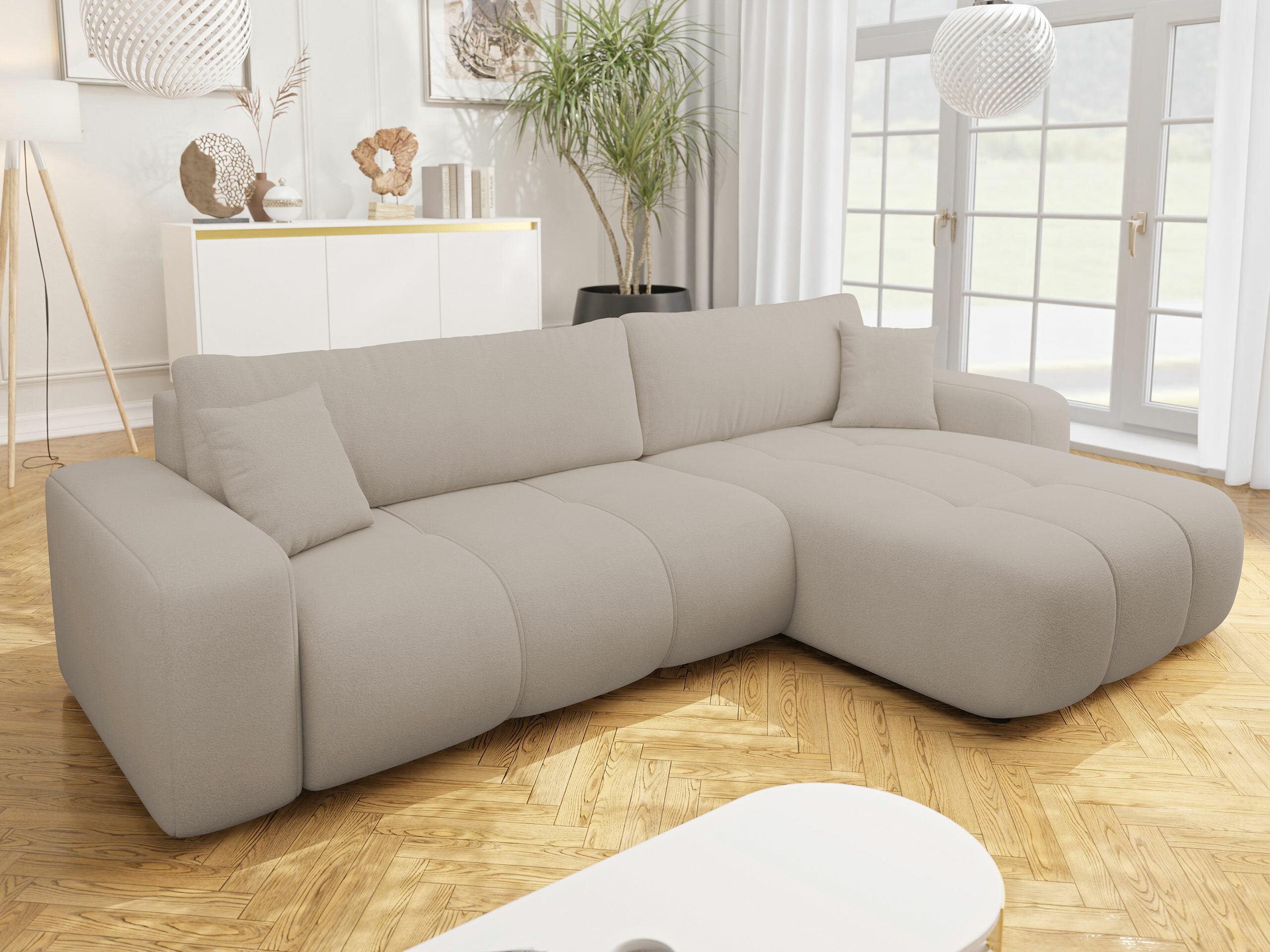 Canapé d'angle Comfivo Laurus I (Velo 623)