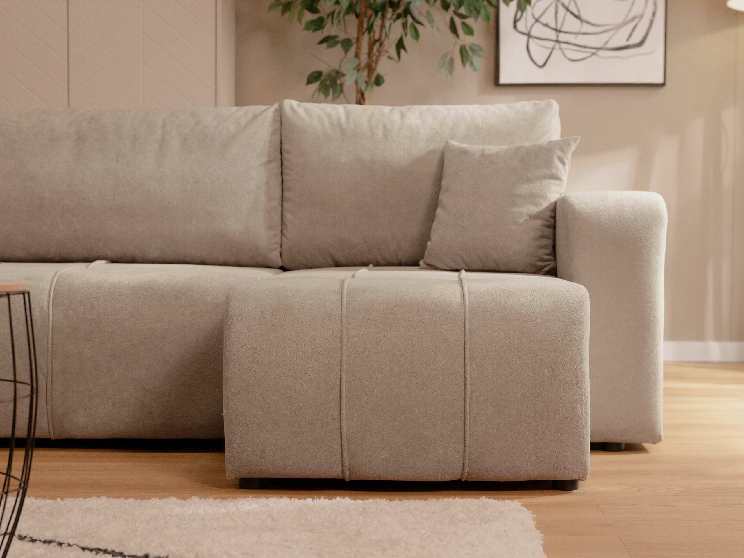 Canapé d'angle Comfivo Laurus II (Velo 626)