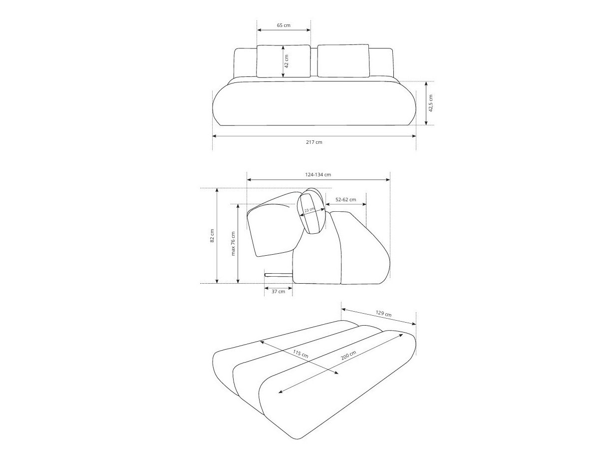 Canapé convertible Kingston 193 (Dot 22)