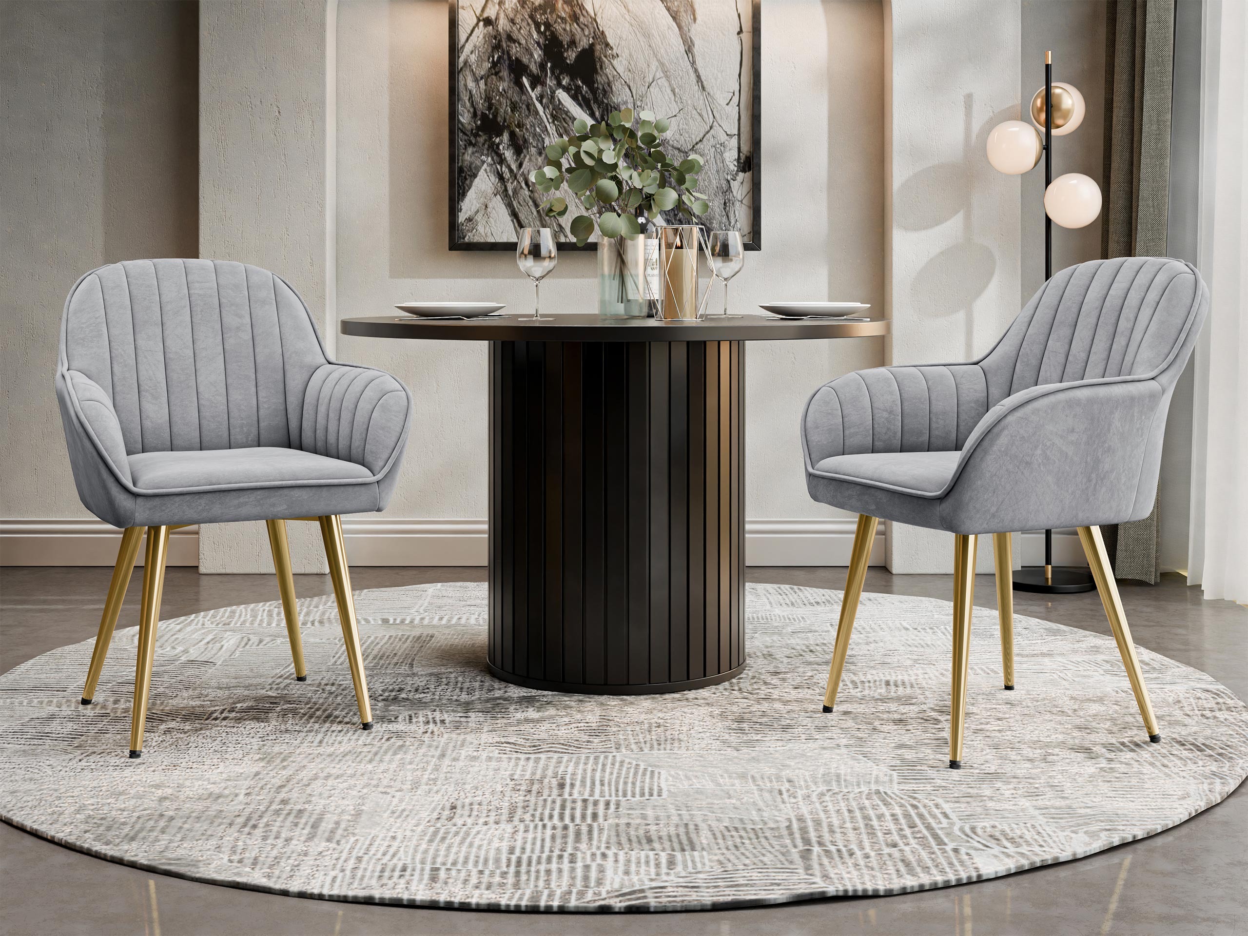 Chaise Comfivo Hilaritas VIII (Gris)