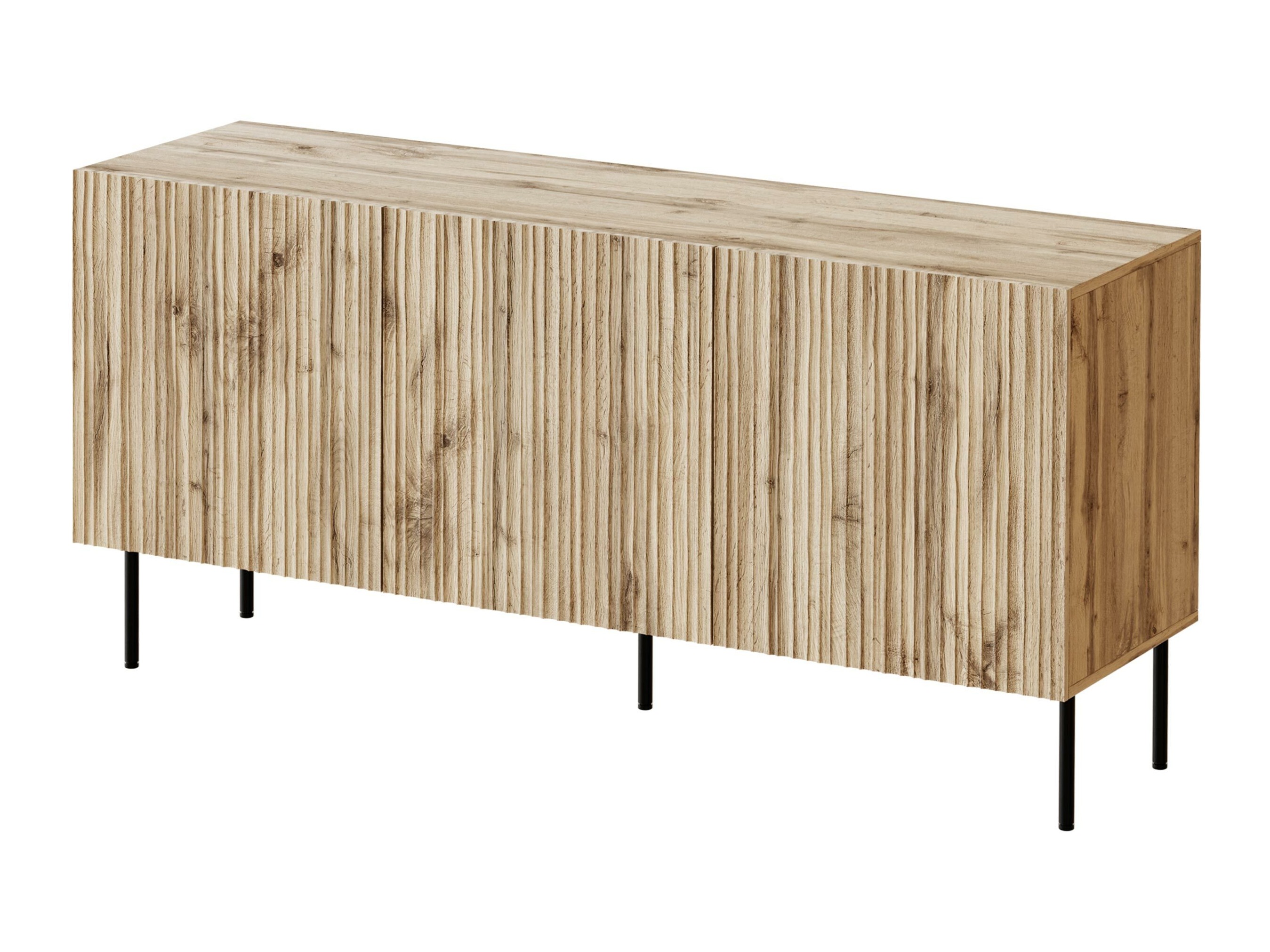 Buffet Lorelbo 100 (Chêne wotan + Noir)