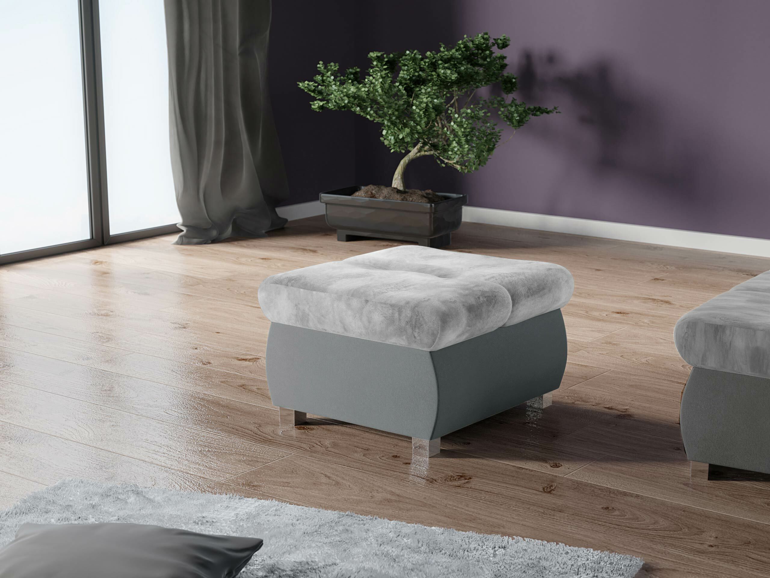Pouf Comfivo 122 (Otusso 04 + Sorriso 04)