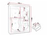 Armoire Hartford 528 (Noir)