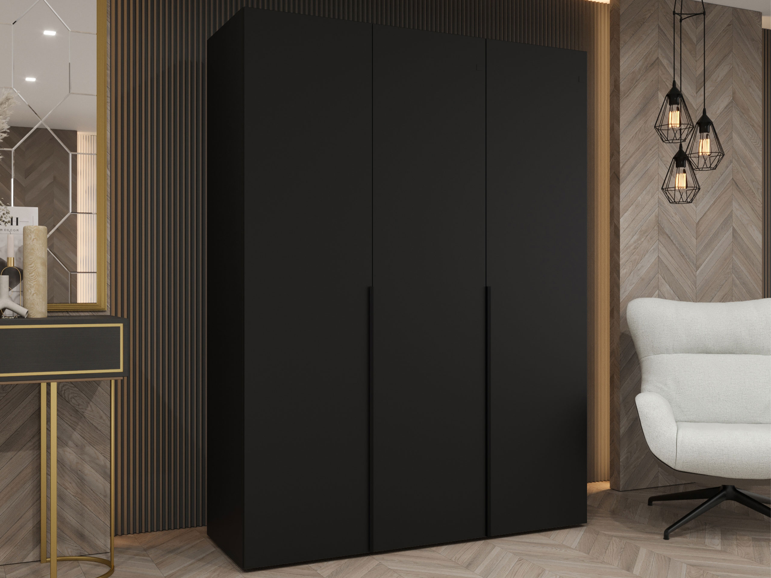 Armoire Hartford 536 (Noir)