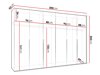 Armoire Hartford 539 (Cachemire)