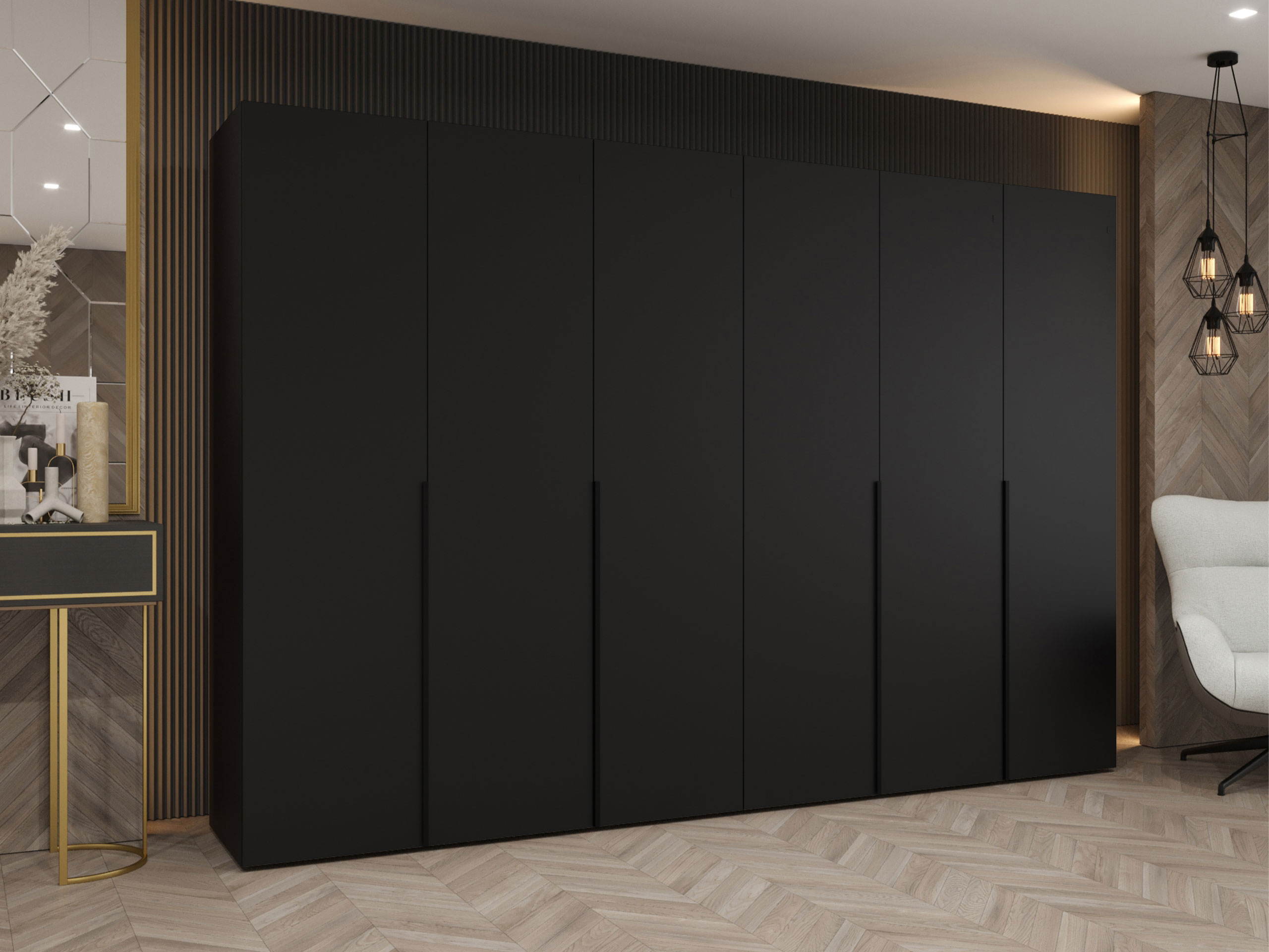 Armoire Hartford 539 (Noir)