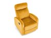 Fauteuil inclinable Houston 1518 (Jaune)