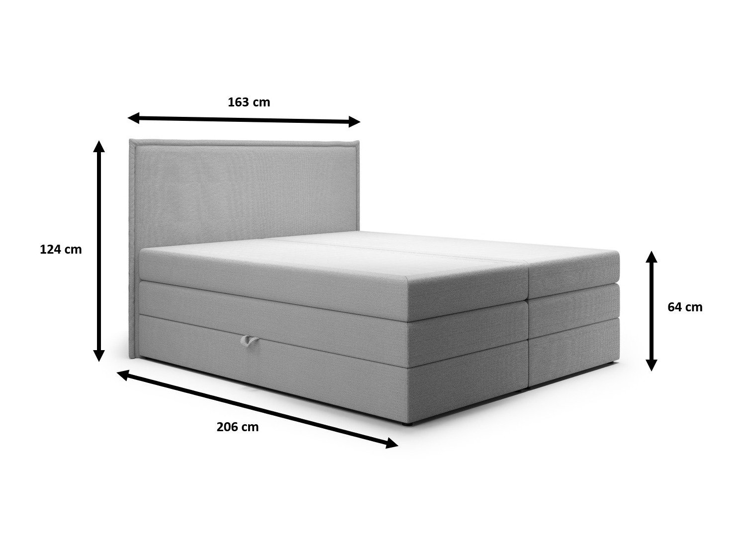 Lit boxspring Franklin 171 (Aragon 03)