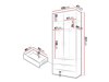 Armoire Hartford 565 (Noir)