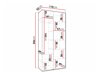 Armoire Hartford 569 (Blanc)