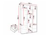 Armoire Hartford 571 (Cachemire)