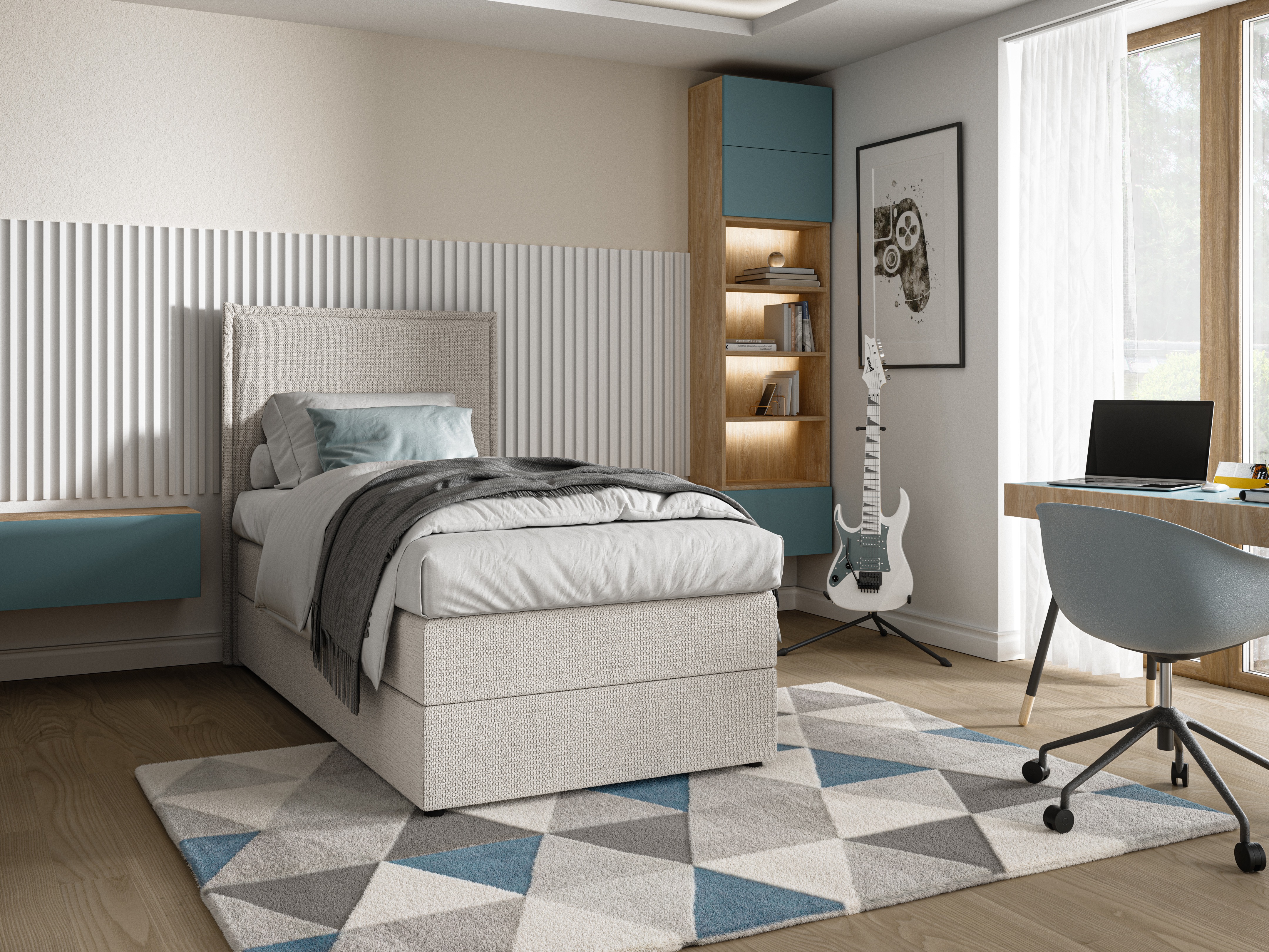 Lit boxspring Franklin 176 (Aragon 01)