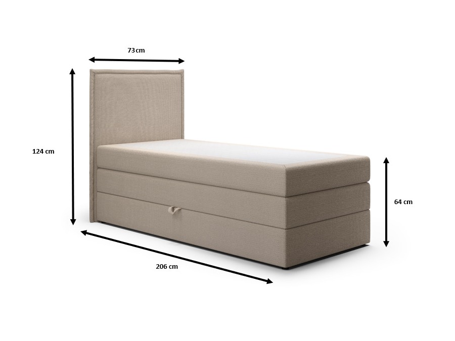 Lit boxspring Franklin 176 (Aragon 01)
