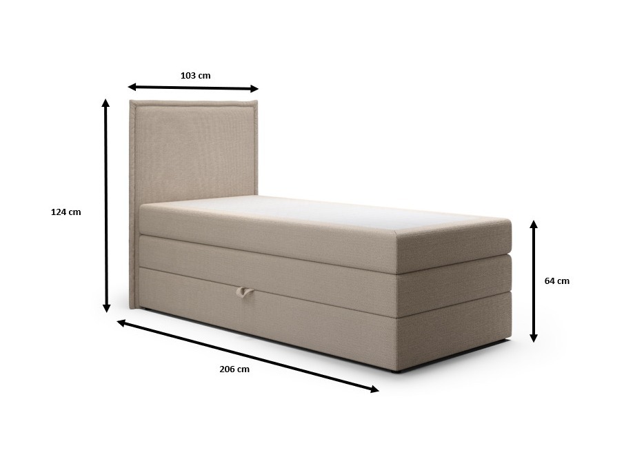 Lit boxspring Franklin 176 (Aragon 99)