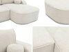 Canapé d'angle Comfivo 464 (Coral 45)