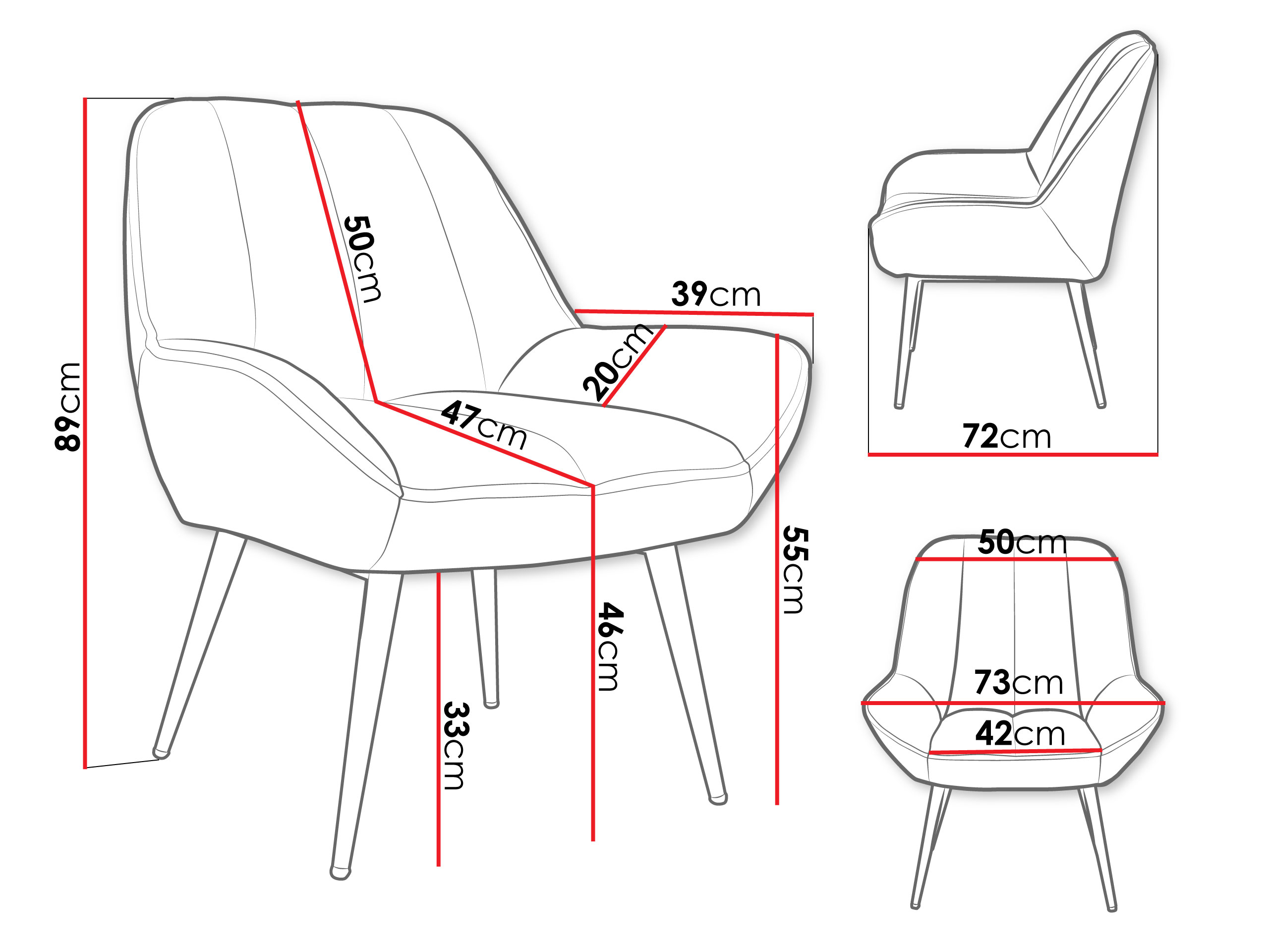 Fauteuil Comfivo Origo (Aragon 93)