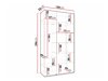 Armoire Hartford 573 (Blanc)