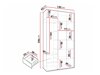 Armoire Hartford 573 (Blanc)