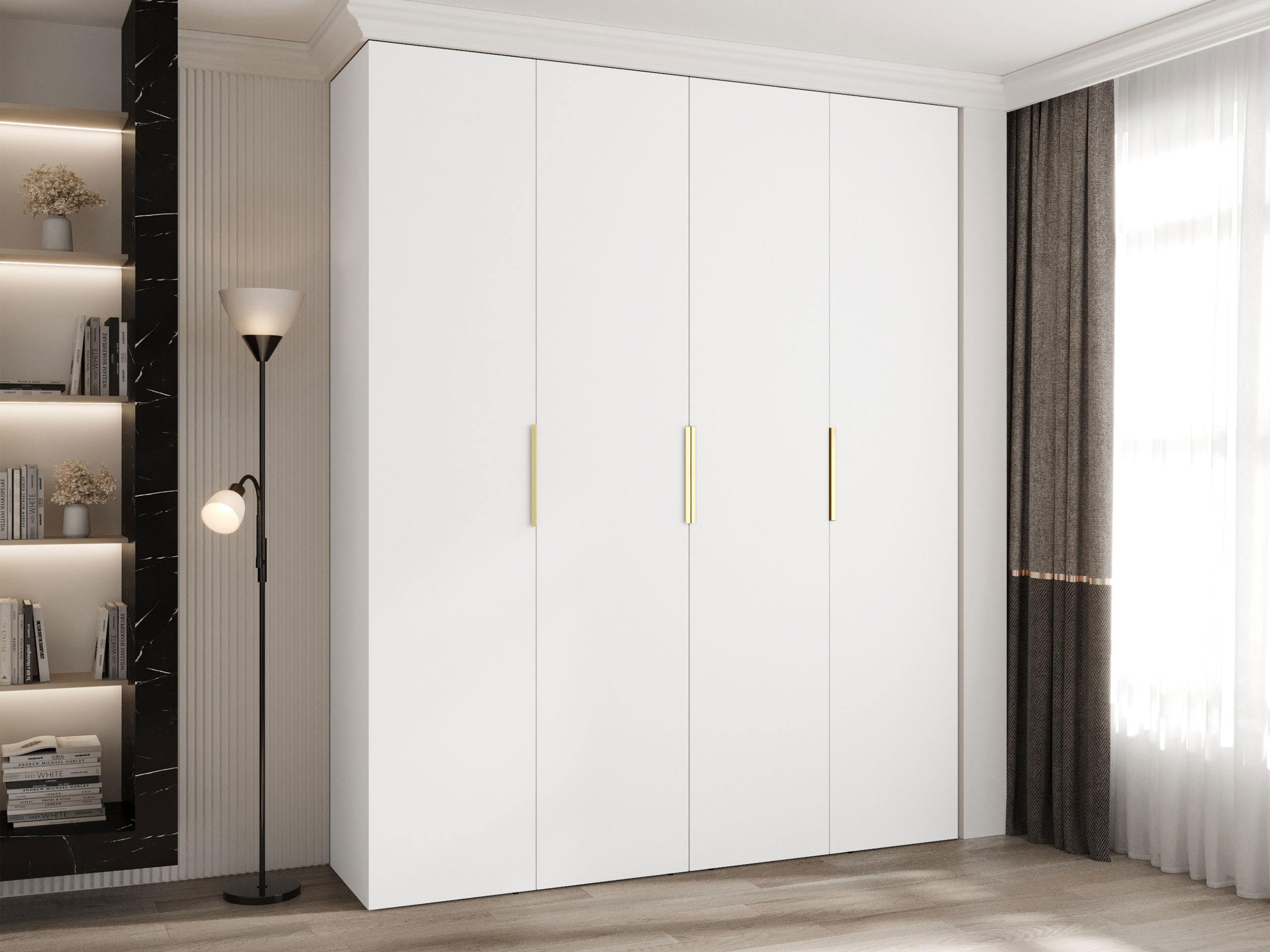 Armoire Hartford 574 (Blanc)