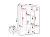 Armoire Hartford 574 (Blanc)