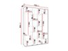 Armoire Hartford 574 (Cachemire)