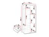 Armoire Hartford 540 (Cachemire)