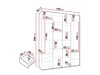 Armoire Hartford 554 (Cachemire)