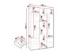 Armoire Hartford 563 (Cachemire)