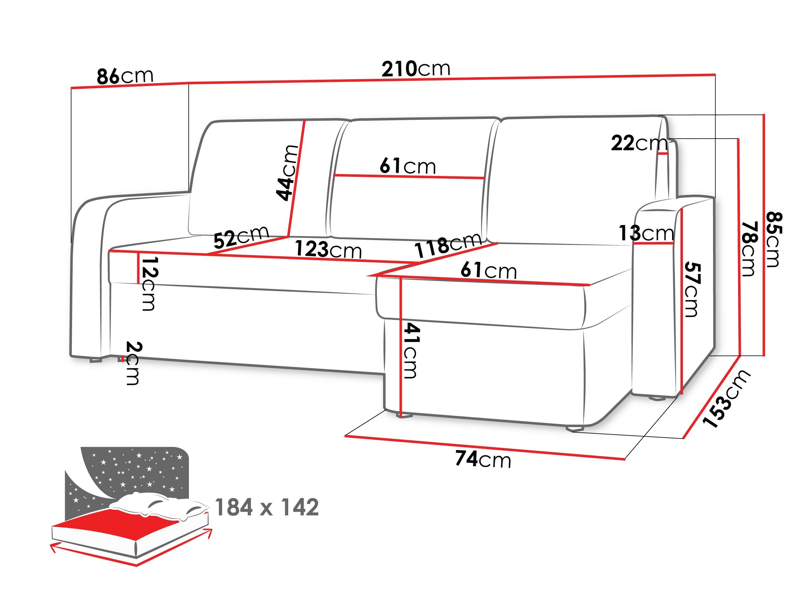 Canapé d'angle Ingenos (Lux 06)