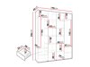 Armoire Hartford 570 (Blanc)