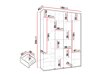 Armoire Hartford 570 (Cachemire)