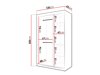 Armoire Hartford 576 (Blanc)