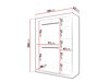 Armoire Hartford 576 (Noir)