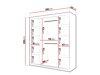 Armoire Hartford 576 (Noir)