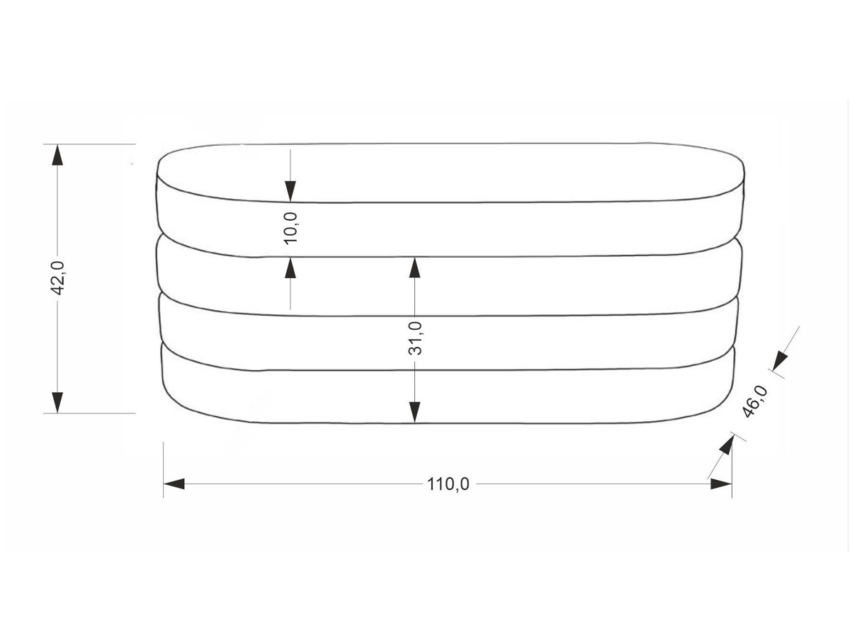 Banc Houston 2054 (Gris)