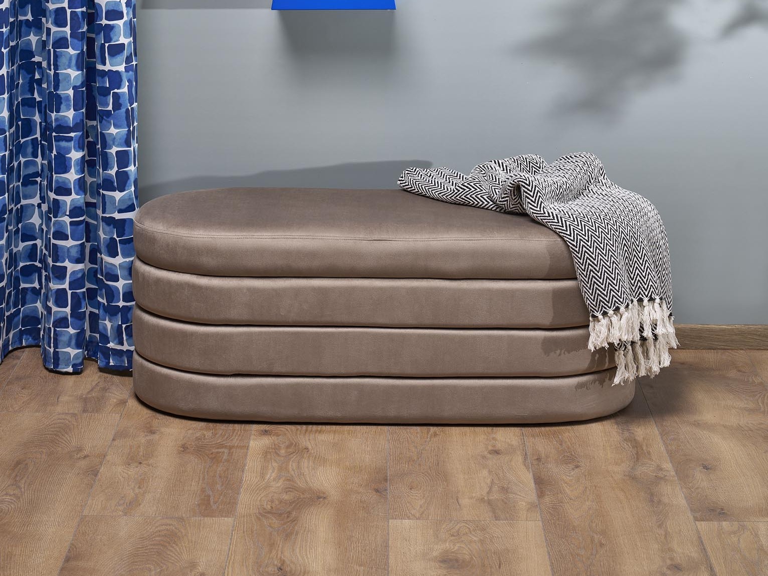 Banc rembourré Houston 2054 (Beige)