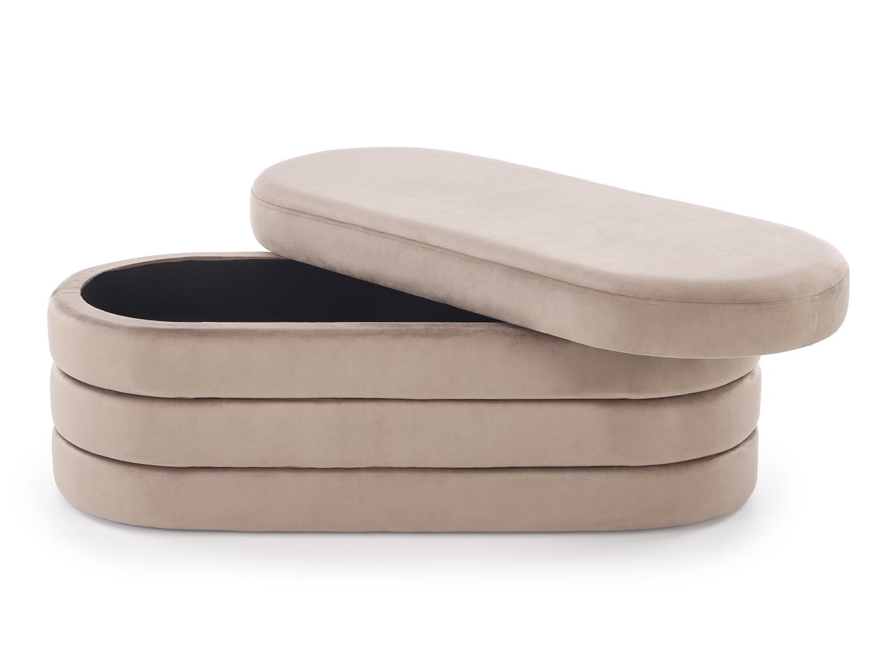 Banc rembourré Houston 2054 (Beige)