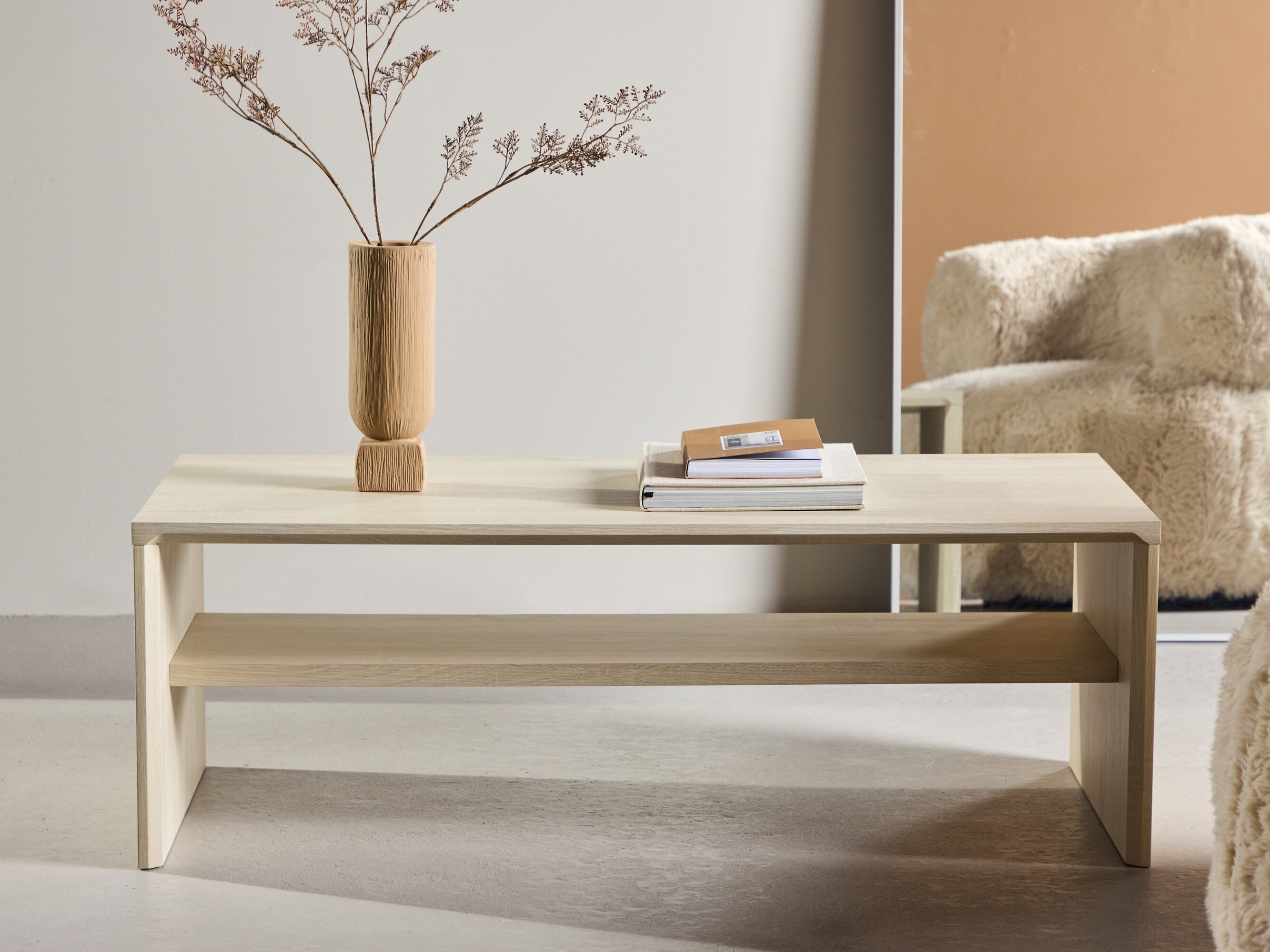 Table basse Dallas 4921 (Brun clair)