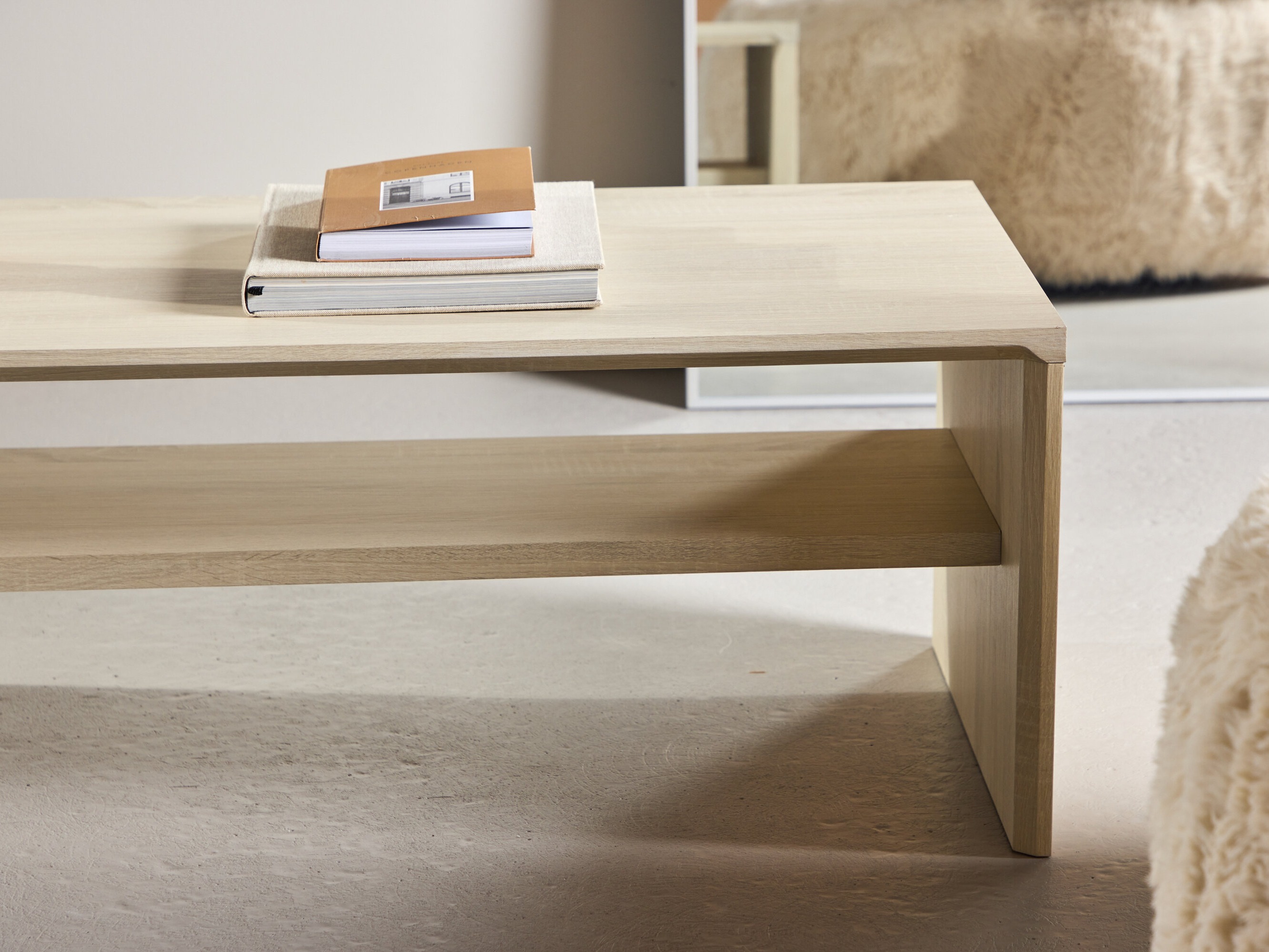 Table basse Dallas 4921 (Brun clair)