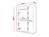 Armoire Hartford 575 (Noir)