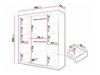 Armoire Hartford 577 (Blanc)