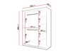 Armoire Hartford 577 (Noir)