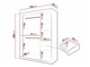 Armoire Hartford 577 (Noir)