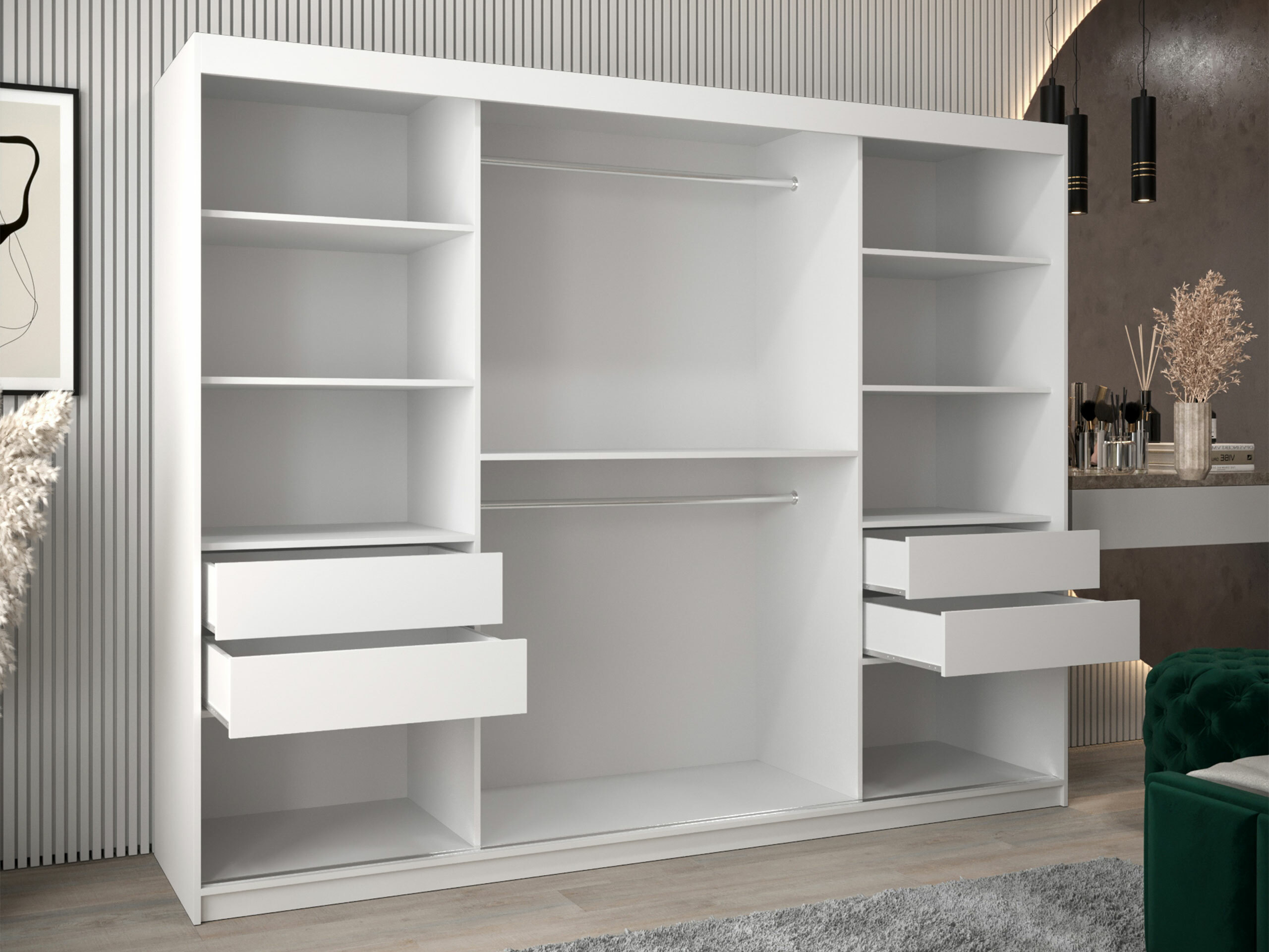 Armoire Hartford 577 (Noir)