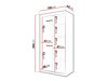 Armoire Hartford 578 (Noir)