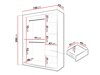 Armoire Hartford 578 (Blanc)
