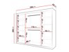 Armoire Hartford 578 (Cachemire)