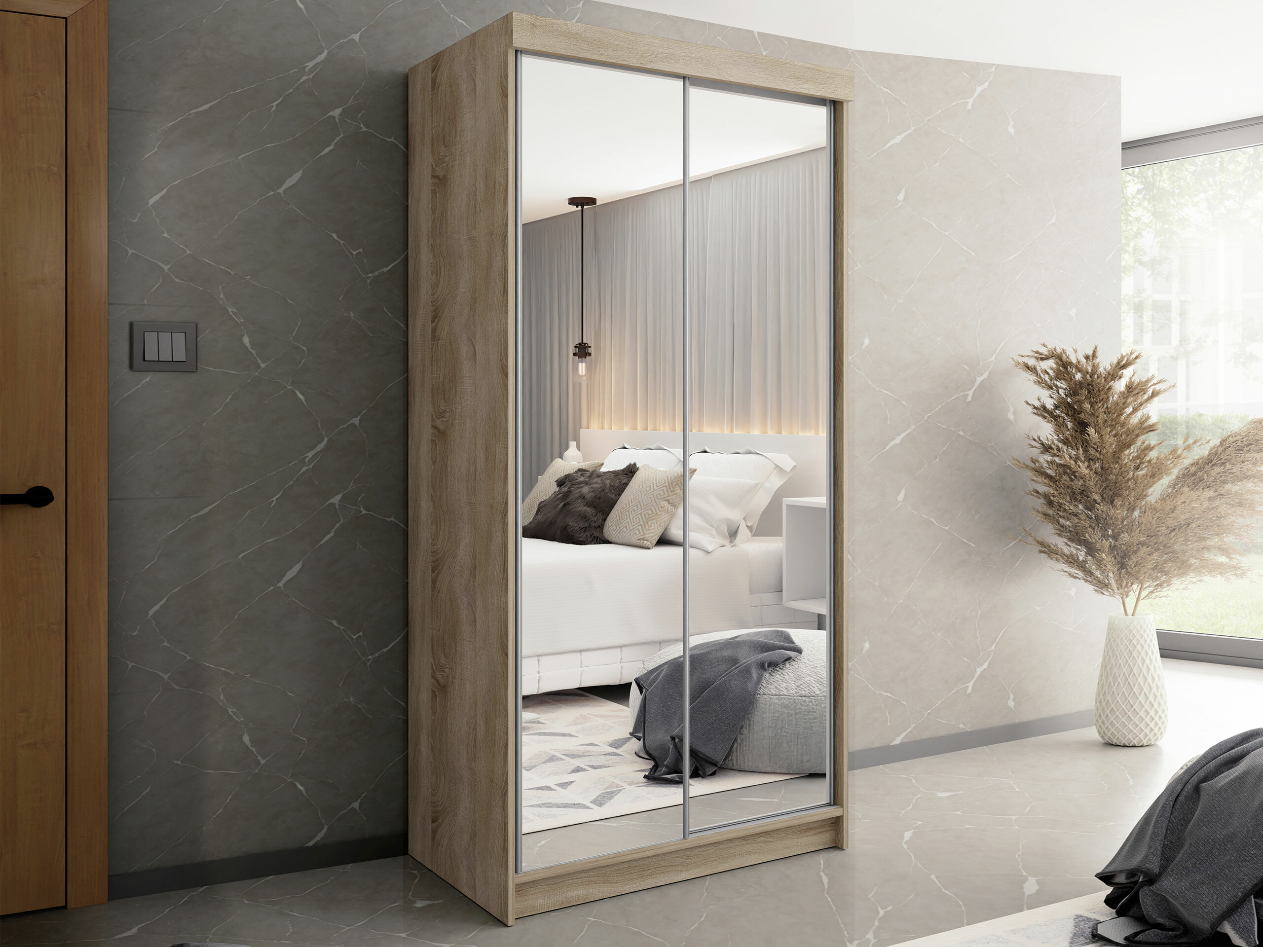 Armoire Dover 102 (Sonoma chêne)